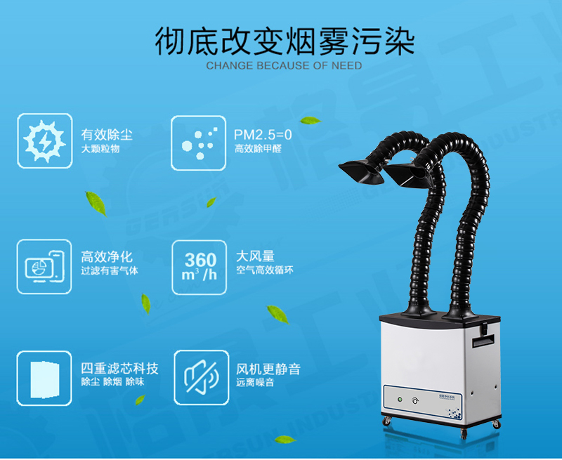 焊錫煙霧凈化器